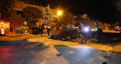 Nevşehir’de yarış yaptıkları öne sürülen iki otomobil kaza yaptı: 6 yaralı #nevsehir