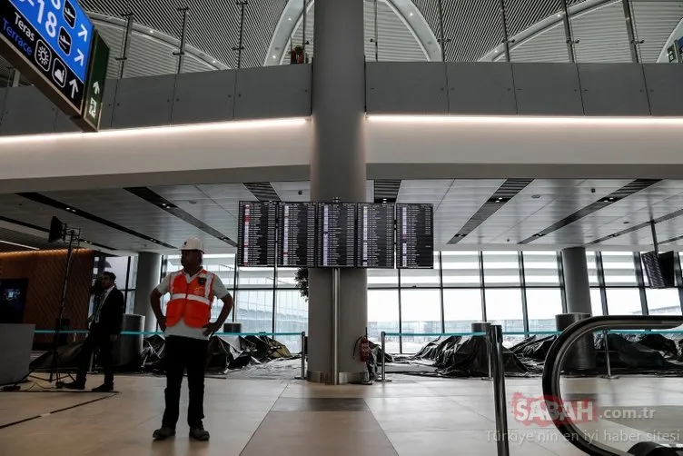 Ulaştırma Bakanı Cahit Turhan üçüncü havalimanını inceledi