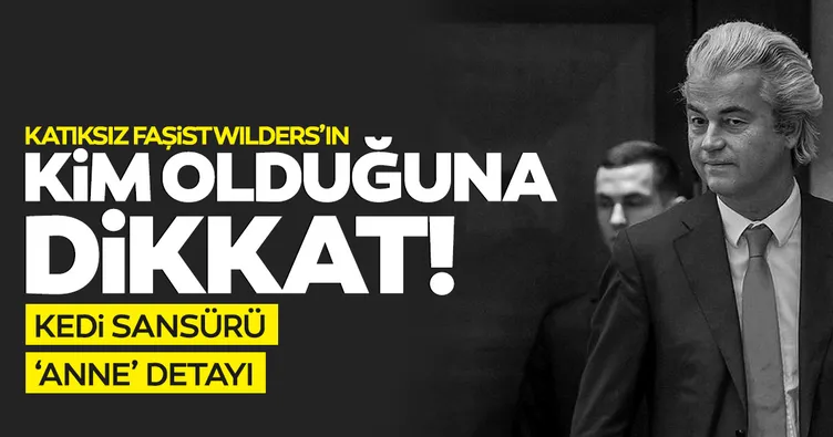 SON DAKİKA! İslam’a saldıran katıksız faşist Wilders’in kim olduğuna bakın!