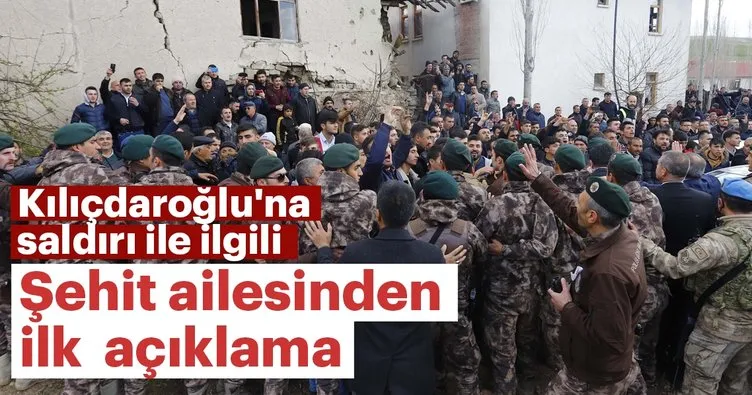 Kemal Kılıçdaroğlu’na saldırıyla ilgili şehit ailesinden ilk açıklama