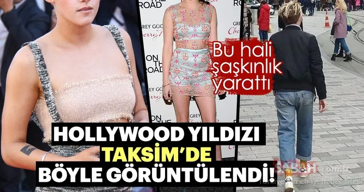 Ünlü Hollywood yıldızı İstanbul’da böyle görüntülendi!