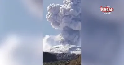 Kolombiya’daki Nevado del Ruiz Yanardağı’nda patlama riskine karşı uyarı yapıldı | Video