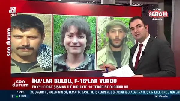 İHA'lar buldu F-16'lar vurdu! PKK'ya ağır darbenin yeni görüntüleri ortaya çıktı | Video