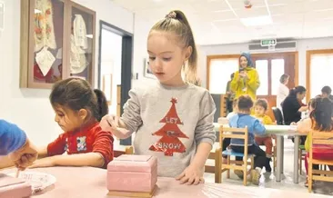 Miniklerden annelerine sürpriz