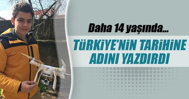 Türkiye’nin en genç İHA pilotu İznik’ten çıktı