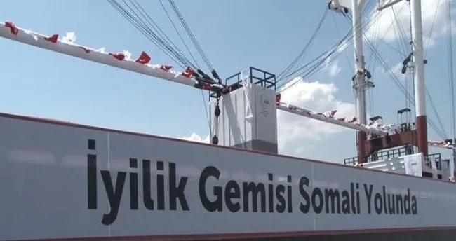 İyilik gemisi Afrika yolunda