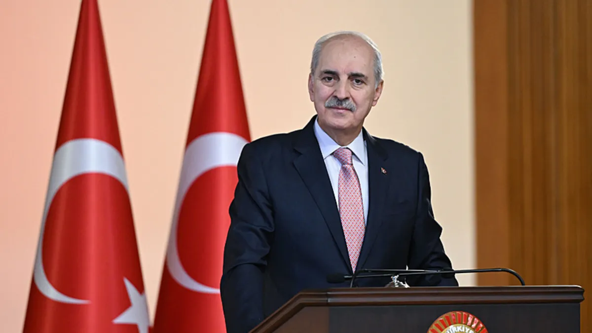 Son Dakika | TBMM Başkanı Numan Kurtulmuş'tan açıklamalar