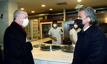 Başkan Erdoğan’dan esnaf ziyareti