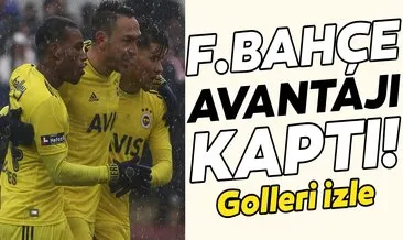 Fenerbahçe farka koştu! Kırklarelispor 0 - 3 Fenerbahçe maç özeti izle!