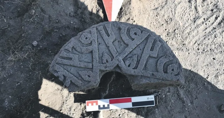 Selçuklu yıldızında ’Hz. Muhammed’ yazısı