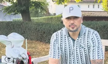 Almanya’da golf oynadı