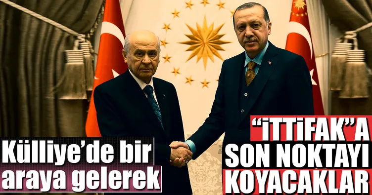 Liderler ittifaka son noktayı koyacak