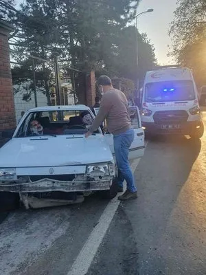 Zonguldak’ta trafik kazası: 2 yaralı
