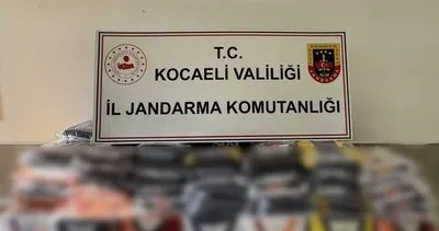 Kocaeli'de yüzlerce taklit ürün ele geçirildi #kocaeli