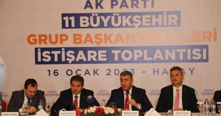 Tevfik Göksu: CHP’li Belediye Başkanları sadece algı yönetiyor