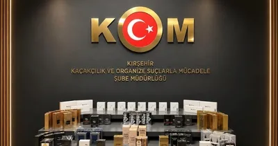 KOM'un durdurduğu araçtan gümrük kaçağı ürünler çıktı! #kirsehir
