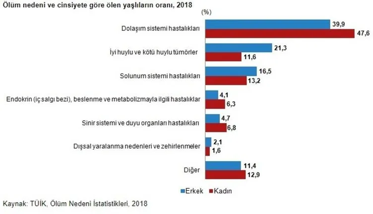 TÜİK verileri açıklandı! Yaşlı nufüs en çok o ilimizde...