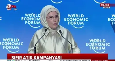 Emine Erdoğan Ürdün’de Dünya Ekonomi Forumu’nda konuştu
