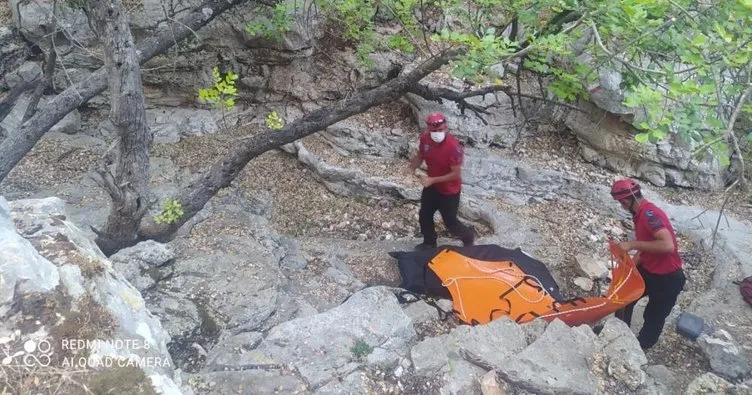 Likya Yolu’nda dengesini kaybederek kayalıklardan düşen gurbetçi, hayatını kaybetti