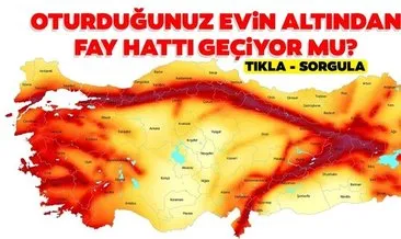 Türkiye deprem risk haritası ile AFAD ve MTA fay hattı sorgulama ekranı 2020: Evimin altından, yakınından fay hattı geçiyor mu?