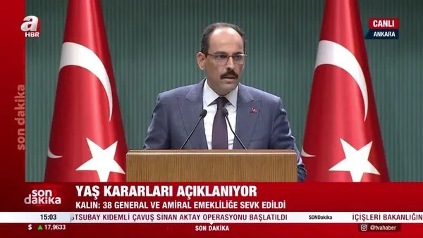 SON DAKİKA: YAŞ kararları açıklandı! Genelkurmay Başkanı Yaşar Güler'in görev süresi bir yıl uzatıldı | Video