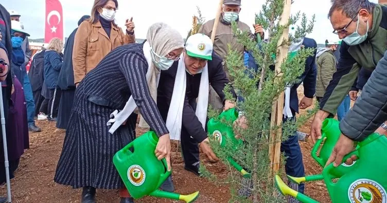 ’Yeşil Gözüm Hatıra Ormanı’ açıldı