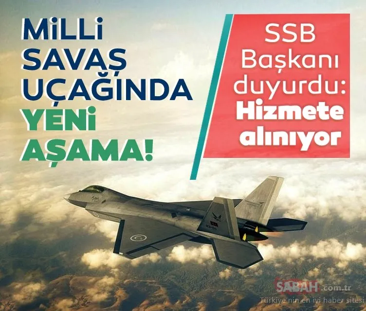 Milli savaş uçağında yeni aşama: SSB Başkanı İsmail Demir kritik gelişmeyi duyurdu
