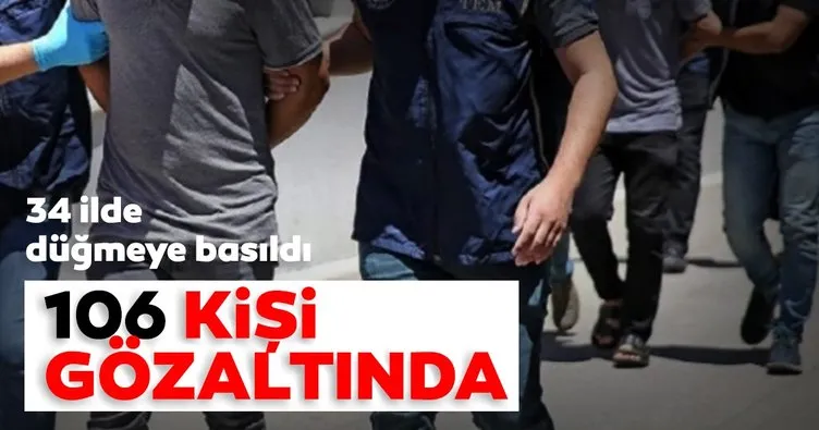 Son dakika: İstanbul merkezli 34 ilde dev FETÖ operasyonu