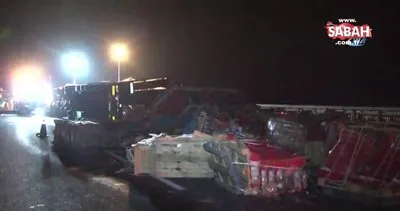 İstanbul’da Yavuz Sultan Selim Köprüsü yolunda feci kaza: 2 ölü