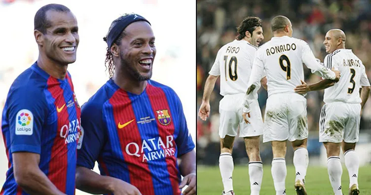 Real Madrid efsaneleri Barcelona efsanelerine karşı!