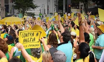 Brezilya’da yolsuzluklar protesto edildi