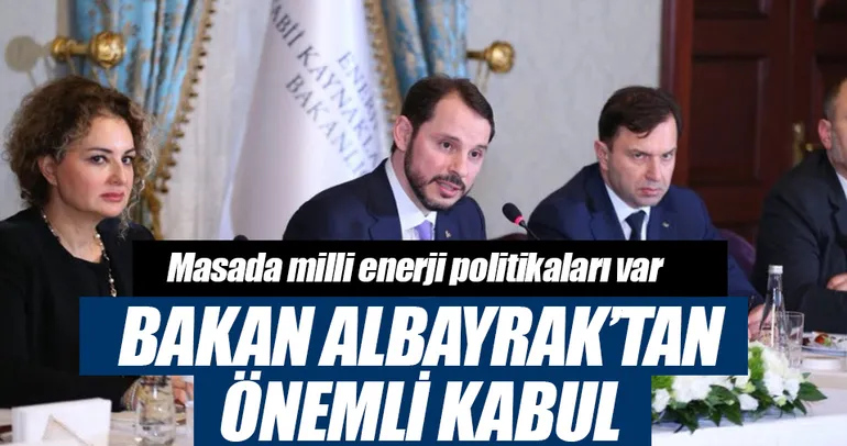 Bakan Albayrak'tan kritik görüşme