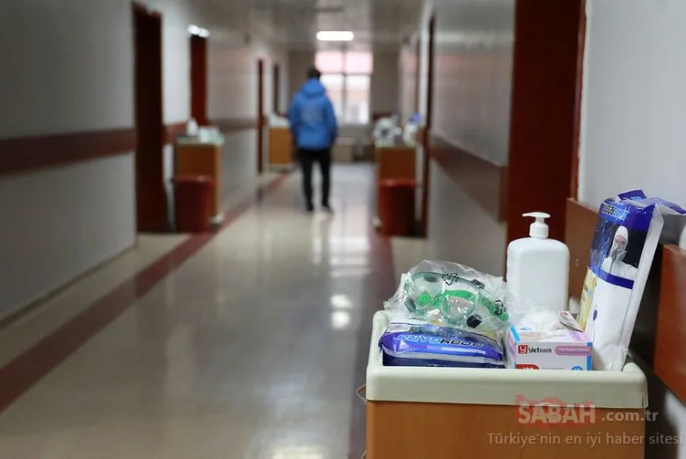 Sağlık Bakanlığı Vuhan’dan gelenlerin bulunduğu hastaneden görüntüleri paylaştı