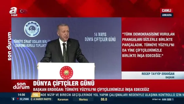 Başkan Erdoğan: 