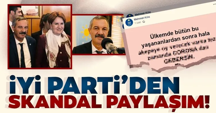 Son dakika: İYİ Parti’den skandal corona virüsü paylaşımı: AK Parti’ye oy verenler koronadan gebersin...