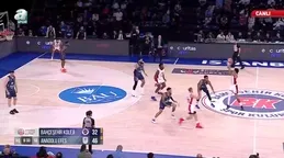 Bahçeşehir Koleji 41-58 Anadolu Efes 3. Periyot Sonucu