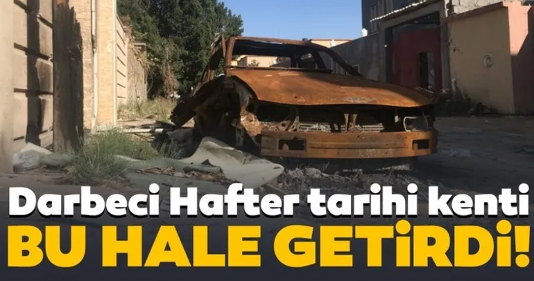 Hafter saldırıları Trablusu hayalet şehire çevirdi!