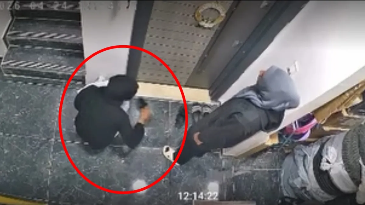 Siirt'te 3 kadın hırsız kamerada: Ayakkabıları tek tek kokladılar kapıyı kartla açmaya çalıştılar… Siirt'te 3 kadın hırsız kamerada: Ayakkabıları tek tek kokladılar kapıyı kartla açmaya çalıştılar…