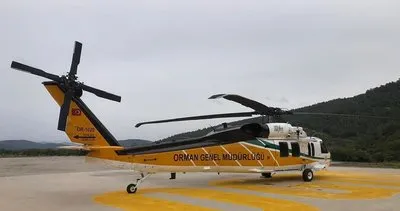 OGM’nin ilk yangın söndürme helikopteri test uçuşunu yaptı