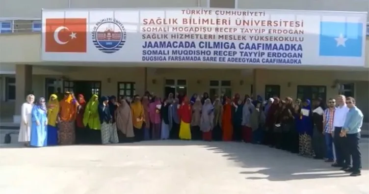 Somalili öğrencilerden Cumhurbaşkanı Erdoğan’a bayram mesajı