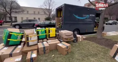 Washington’da Türkiye için toplanan yardım 100 tonu aştı | Video