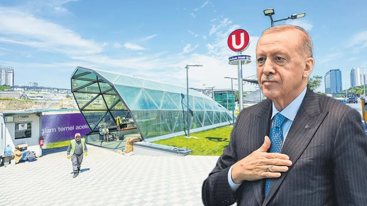 Halkalı-Arnavutköy metro hattı hizmete açılıyor