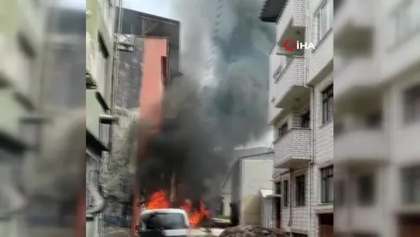 SON DAKİKA: Bursa'da tek motorlu eğitim uçağı sokağa düştü! İşte olay yerinden görüntüler! | Video