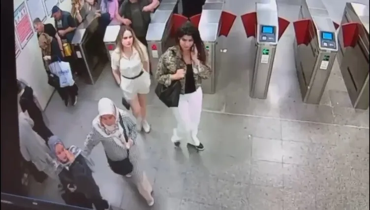 Marmaray’daki olayın perde arkası ortaya çıktı! Mağdur genç kız her şeyi anlattı: Başörtümü kastetti, ‘Hep ayak altındasınız’ dedi