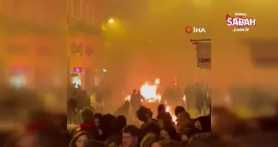Fransa’da emeklilik reformu protestolarında sokaklar savaş alanına döndü | Video