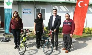 Osmangazi’den kilo verene bisiklet hediye #bursa