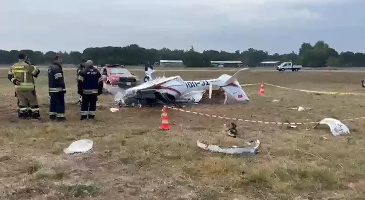 SON DAKİKA! Bursa’da eğitim uçağı düştü: Pilot Ünal Aster ve öğretmen pilot adayı Emir Gülal Nalcı hayatını kaybetti!