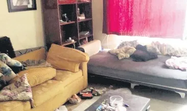 Siyanürlü evi hırsızlar soydu