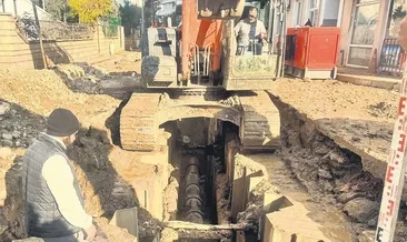 Erdek’te bin yıllık sütun bulundu