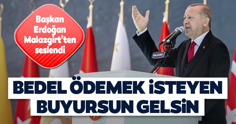 Bedel ödemek isteyen buyursun gelsin